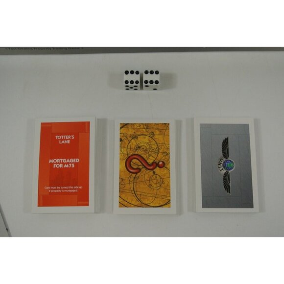 Monopoly Doctor Who Board Game BBC 50th Anniversary Edition Complete 2012 - Picture 2 of 10